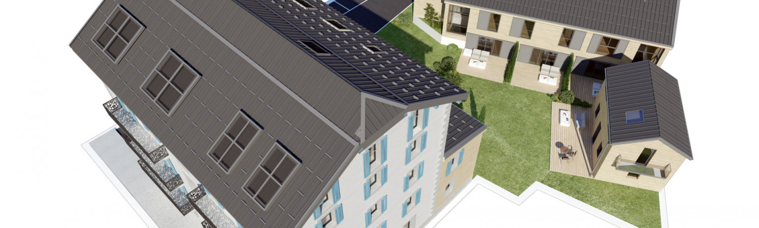 Clos des Roches - New development, apartments and terraced maisonnettes - Village des Praz